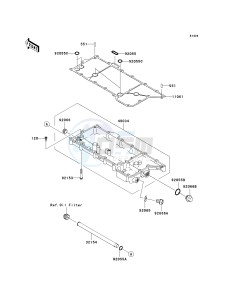 VN 2000 E [VULCAN 2000 CLASSIC] (6F-7F) E6F drawing OIL PAN