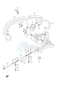 DF 30 drawing Fuel Pump