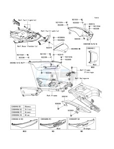 KRF 750 F [TERYX 750 4X4 NRA OUTDOORS] (F8F) C9FA drawing SIDE COVERS_CHAIN COVER