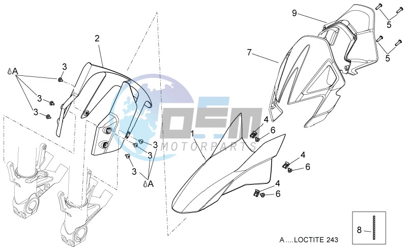 Front body - Front mudguard