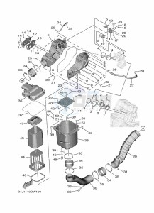 YXE1000EWS YX10ERPSN (B4MD) drawing INTAKE