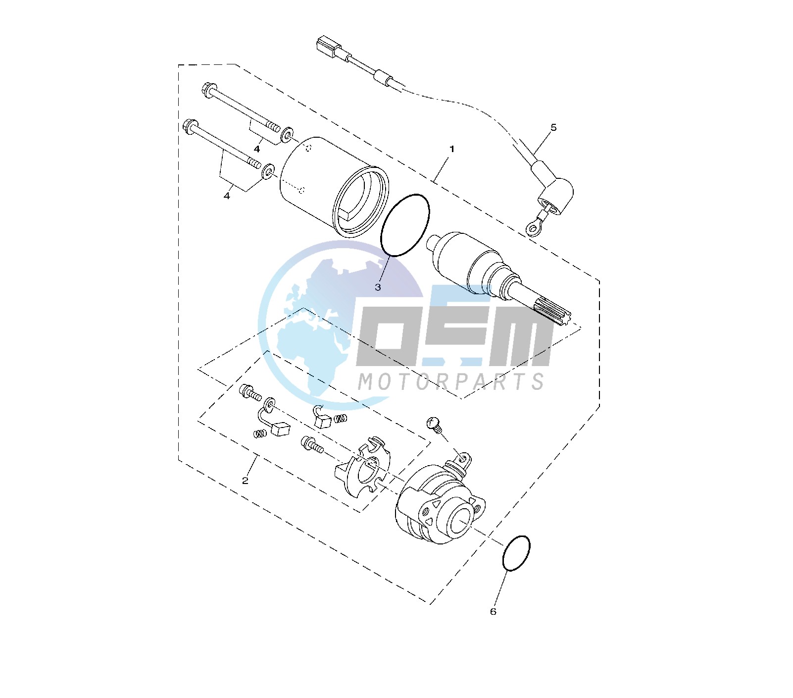 STARTING MOTOR