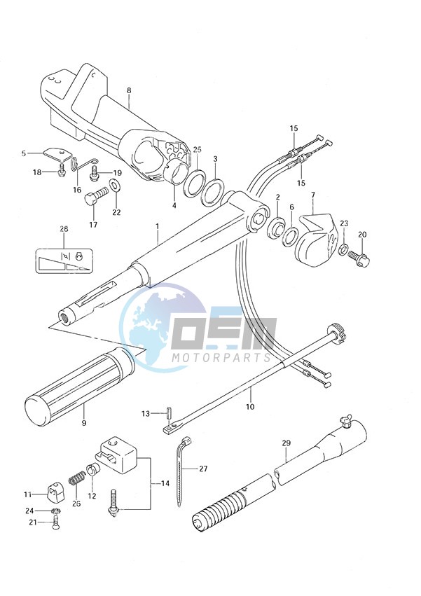 Tiller Handle