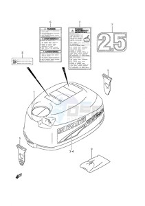 DF 2.5 drawing Engine Cover