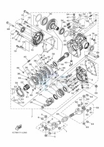 YFM450FWB KODIAK 450 (BJ5X) drawing DRIVE SHAFT