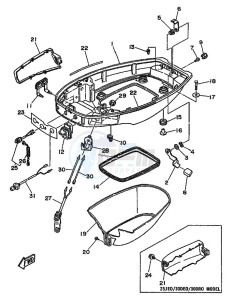 25J drawing BOTTOM-COWLING