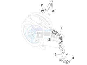 Fly 50 4t drawing Secondairy air box