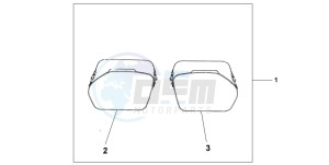 FES150A 125 S-WING drawing INNERBAG TOPBOX