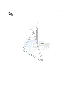 KX 250 K [KX250] (K2) [KX250] drawing STAND-- S- -