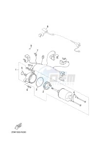 X-MAX125 ABS X-MAX (2DM6 2DM6) drawing STARTING MOTOR