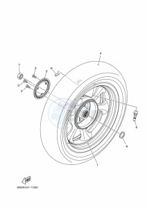 GPD125-A NMAX-125 (BALE) drawing FRONT BRAKE CALIPER