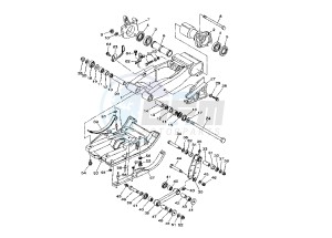 ATV 660 drawing REAR ARM