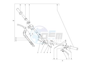 S 125 4T ie E3 College drawing Handlebars - Master cil