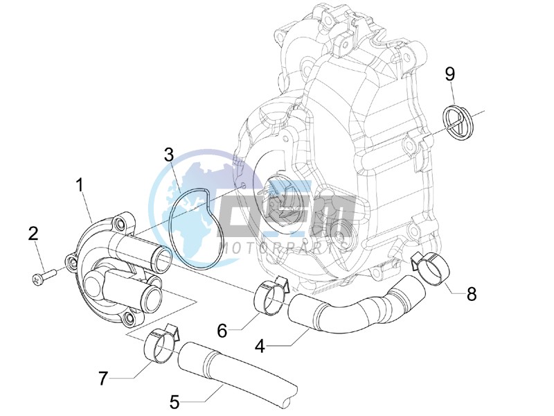 Cooler pump