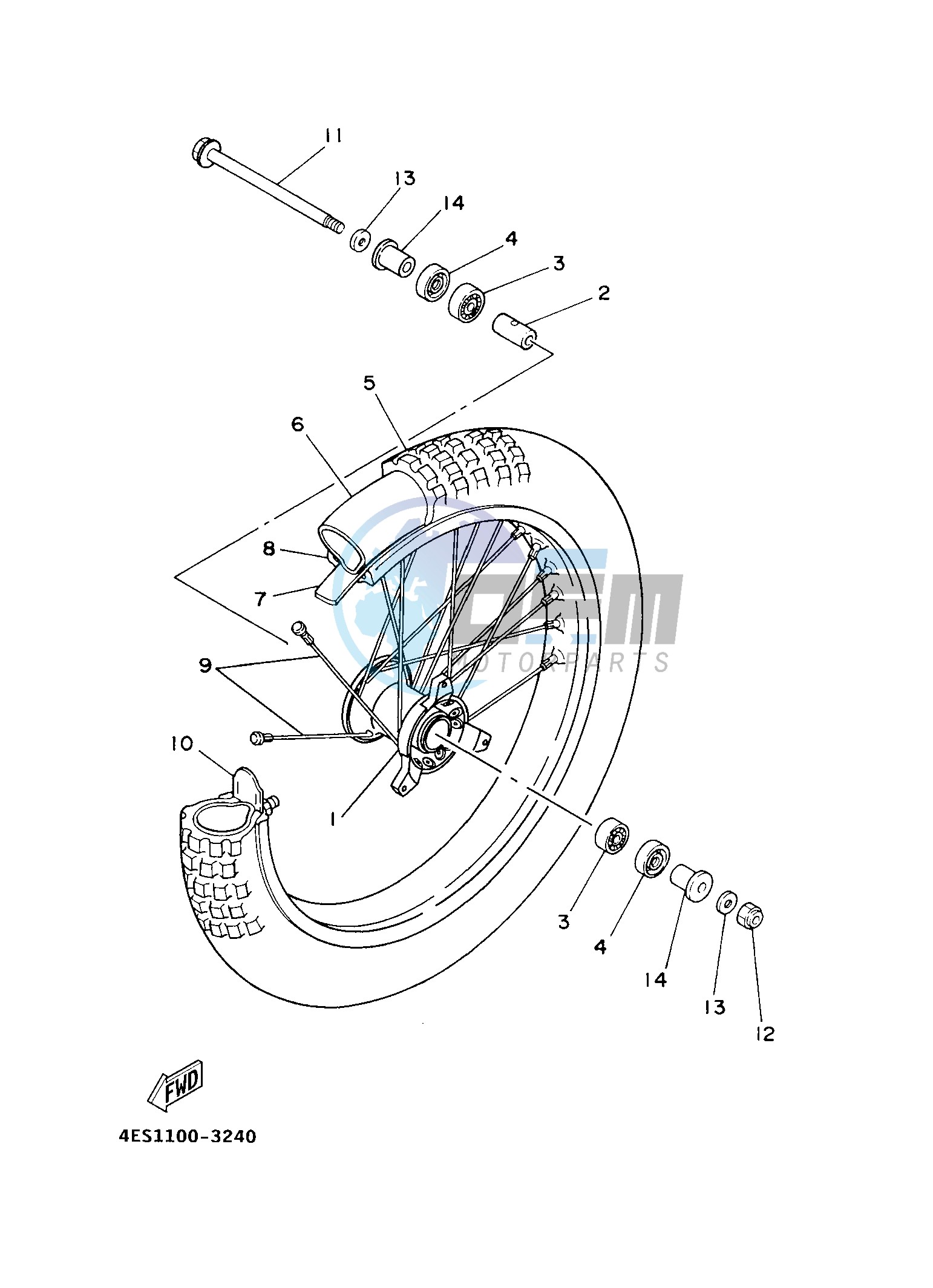 FRONT WHEEL