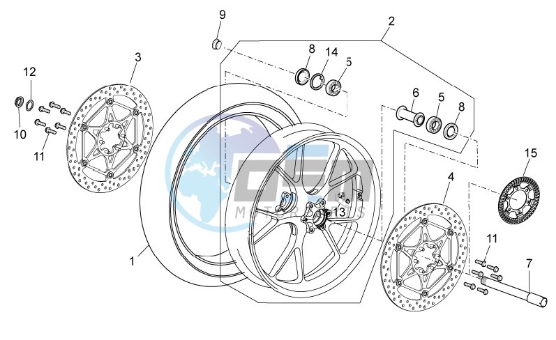 Front wheel