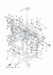 FL200CETX drawing FRONT-FAIRING-BRACKET