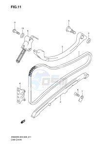 AN650 (E3-E28) Burgman drawing CAM CHAIN