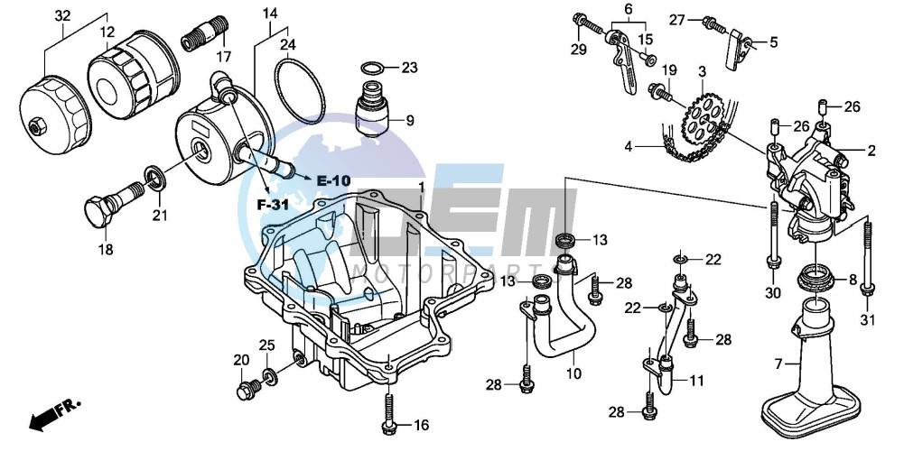 OIL PAN/OIL PUMP