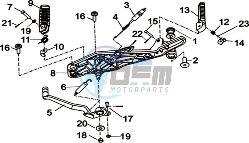 R STEP BAR HOLDER ASSY