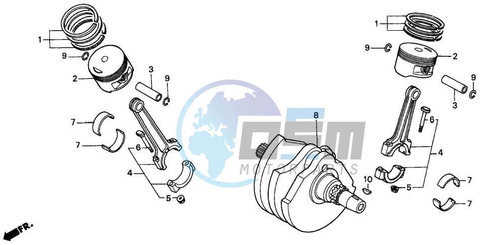 CRANKSHAFT/PISTON