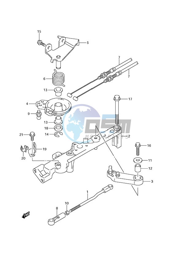 Throttle Rod