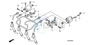 CB600FAA Europe Direct - (ED / ABS 25K) drawing IGNITION COIL