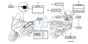 FES1259 Europe Direct - (ED / 2ED) drawing CAUTION LABEL