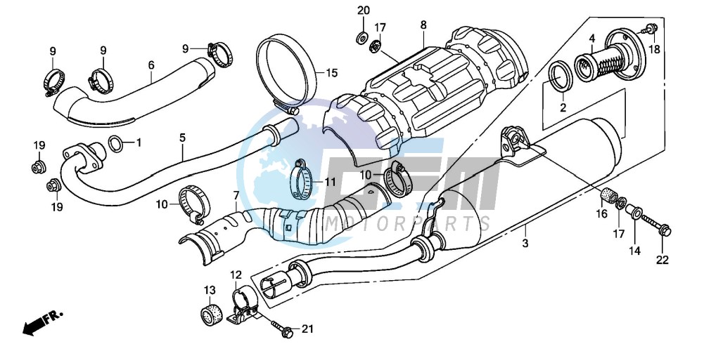 EXHAUST MUFFLER