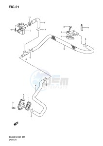 DL650 (E2) V-Strom drawing 2ND AIR