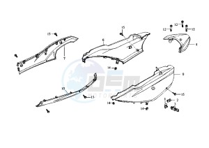 MASK - 50 cc drawing SIDE COVERS