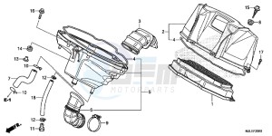 NC700SDE NC700SD 2ED - (2ED) drawing AIR CLEANER