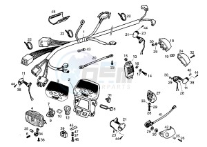 SENDA R - 50 cc drawing WIRING HARNESS