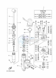 F60FETL drawing POWER-TILT-ASSEMBLY-1