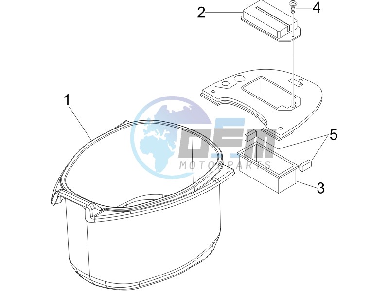 Helmet housing - Undersaddle