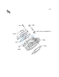 MULE_610_4X4 KAF400ADF EU drawing Cylinder Head