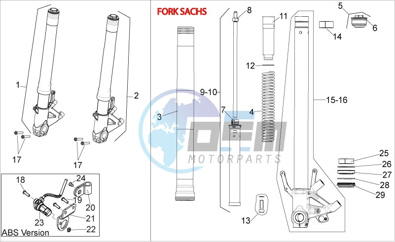 Front fork III