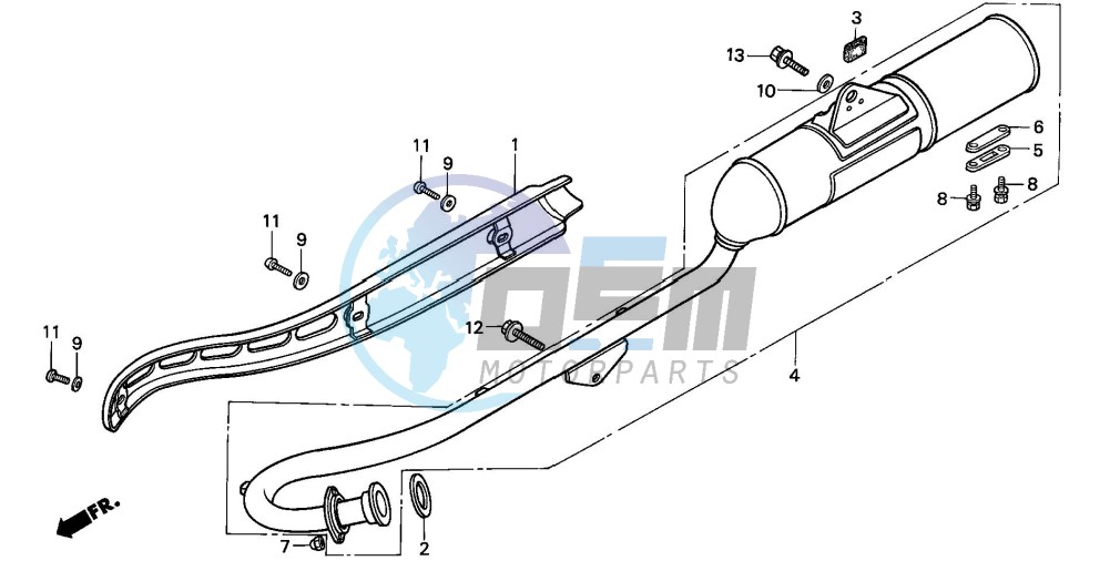 EXHAUST MUFFLER (1)