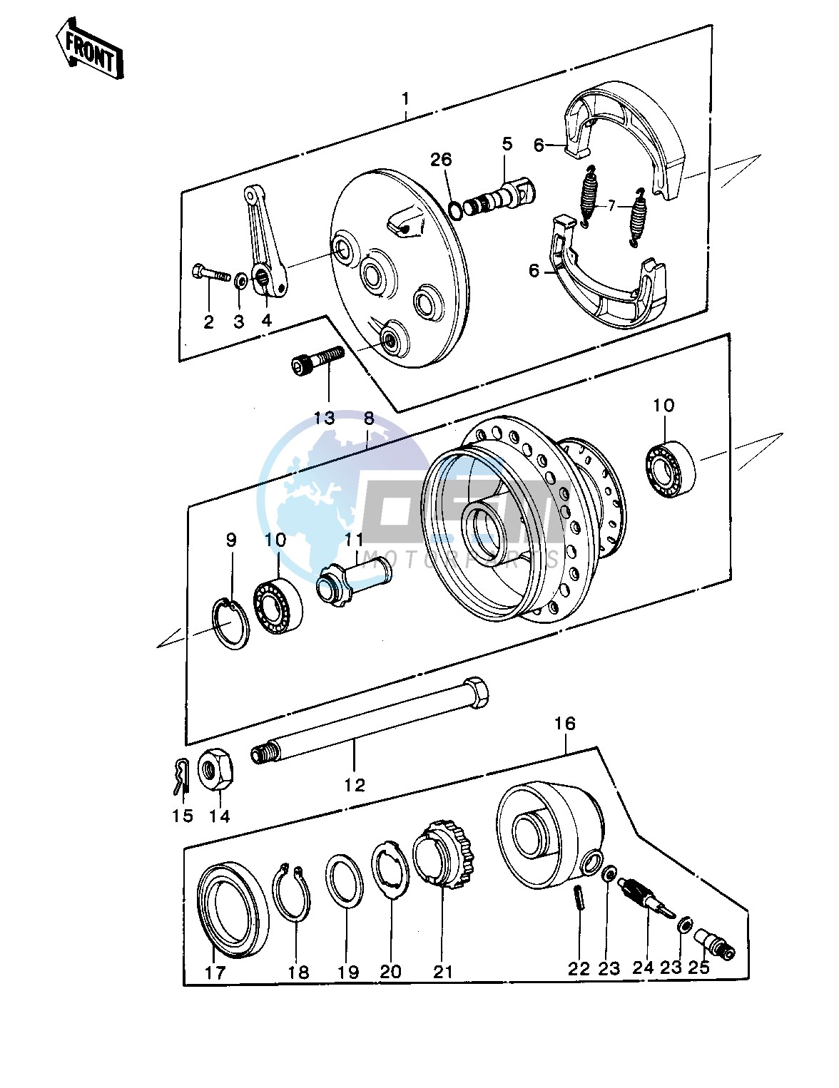 FRONT HUB_BRAKE