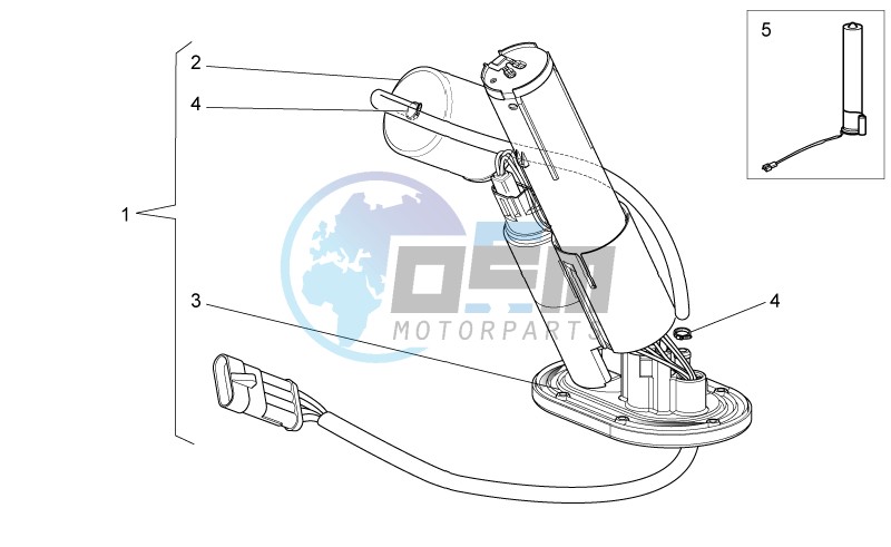 Internal fuel pump