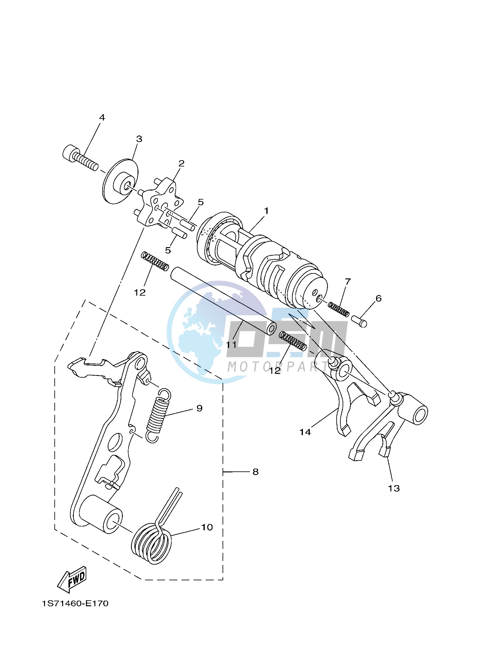 SHIFT CAM & FORK