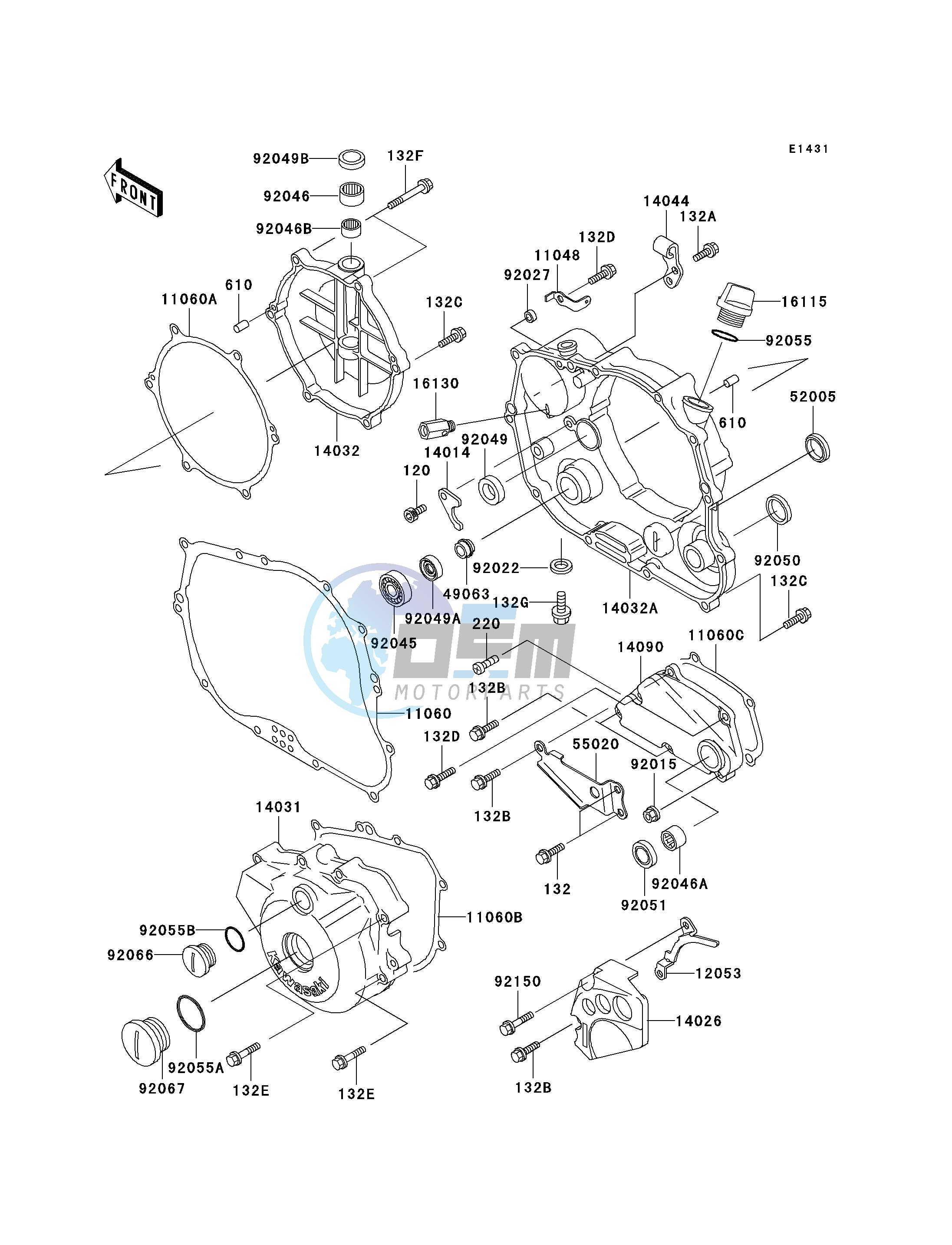 ENGINE COVER-- S- -