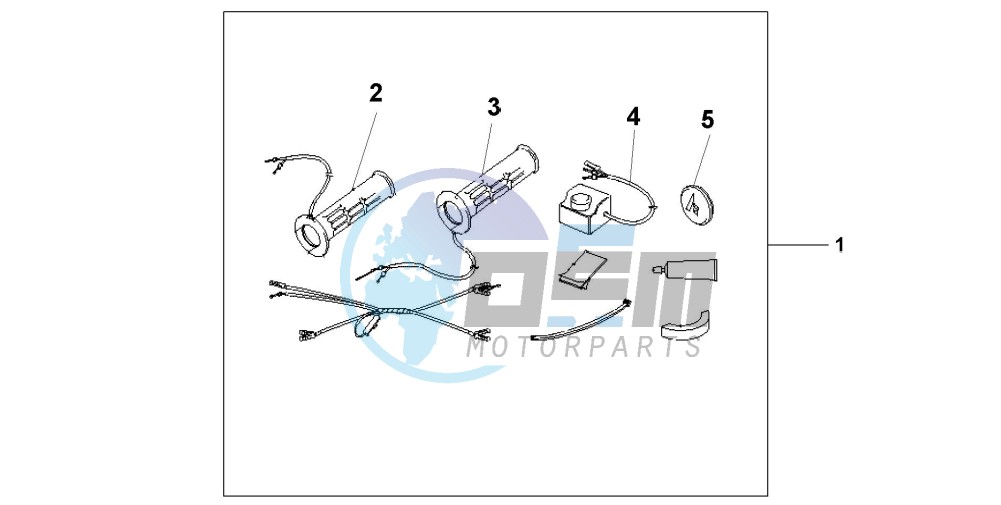 GRIP HEATER SS/ON-OF