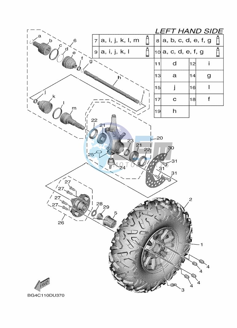 FRONT WHEEL