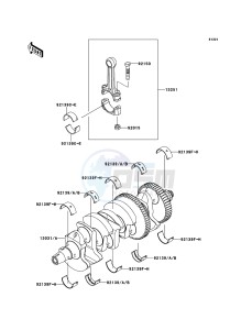 Z1000_ABS ZR1000ECF FR XX (EU ME A(FRICA) drawing Crankshaft