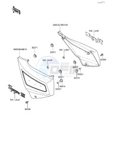 ZG 1200 B [VOYAGER XII] (B1-B5) [VOYAGER XII] drawing SIDE COVER