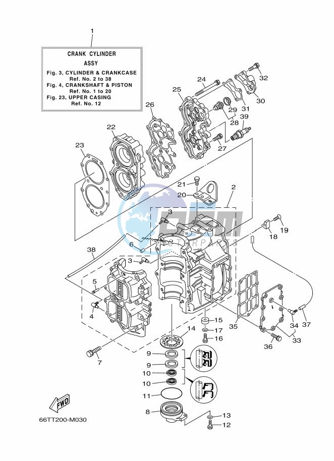 CYLINDER--CRANKCASE