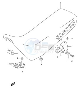 DR350 (E1) drawing SEAT