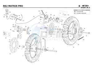 RS2-50-MATRIX-PRO-ORANGE drawing WHEEL - BRAKES