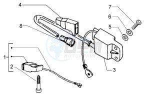 Ciao 50 Euro 1 drawing Electr. Component parts-pick-up